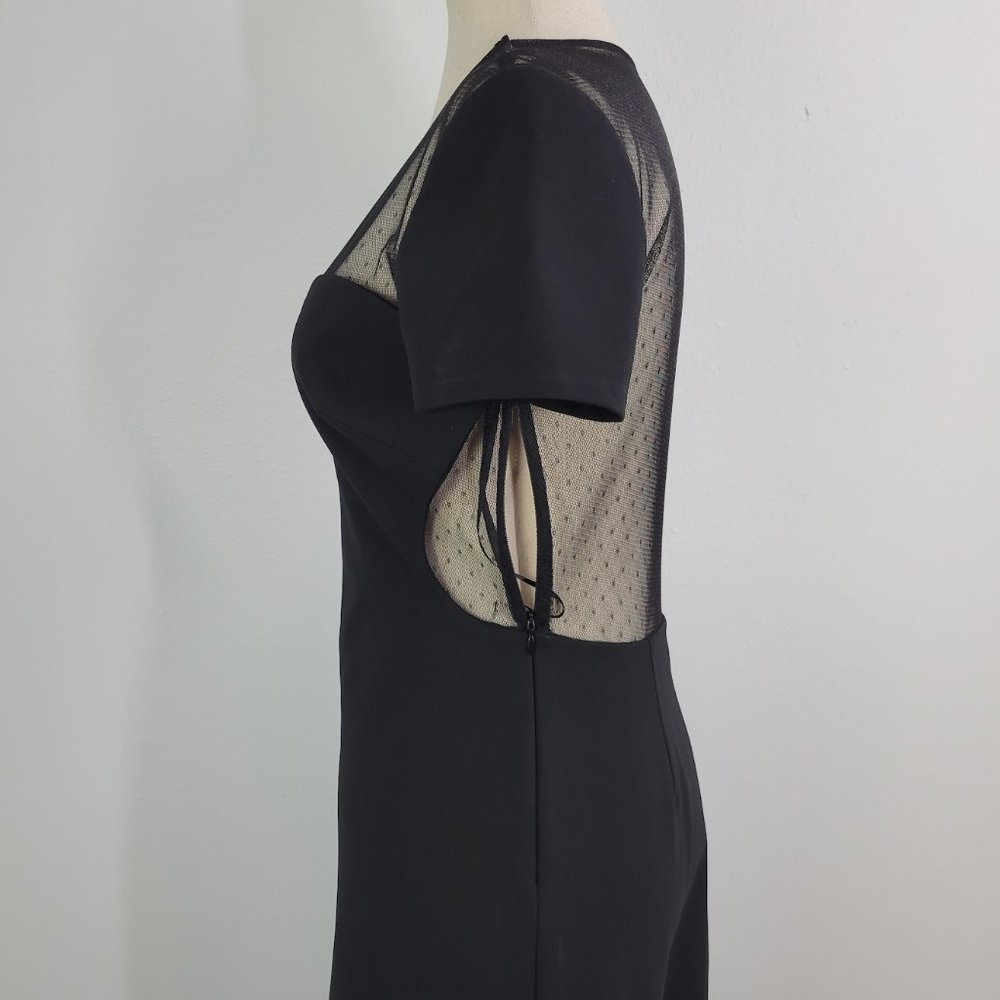 NWT- JILL by JILL Stuart Dotted Mesh Gown maxi dress Sz 4 - Picture 5 of 11